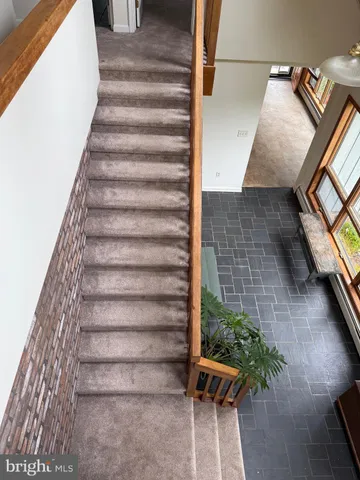 a view of entryway and hall