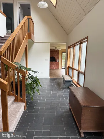 a view of entryway and hall