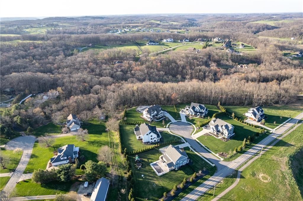 159 Davidson Road Mars, PA 16046 - Photo 49 of 50 an aerial view of a house with a garden