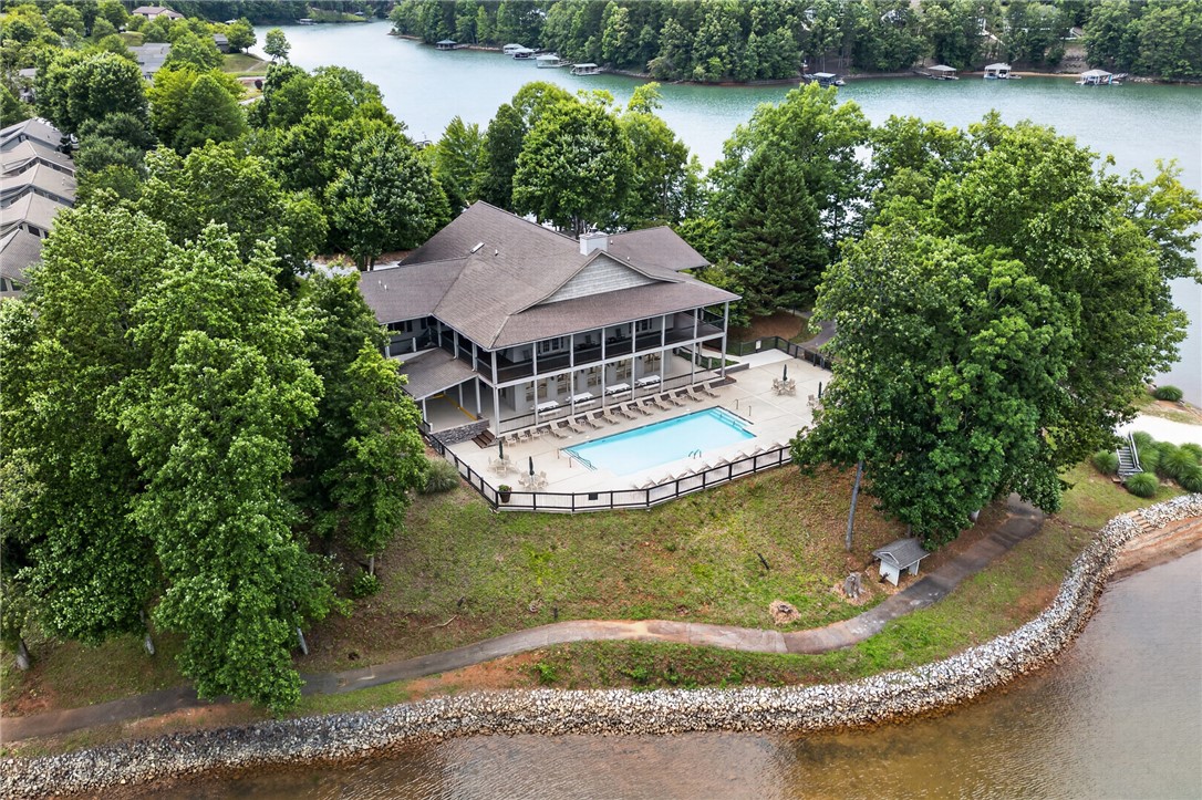 1230 Melton Road, Unit 4 West Union, SC 29696 - Photo 4 of 48 Lakeside living defines this property, complete with a private pool and ample outdoor recreation space.
