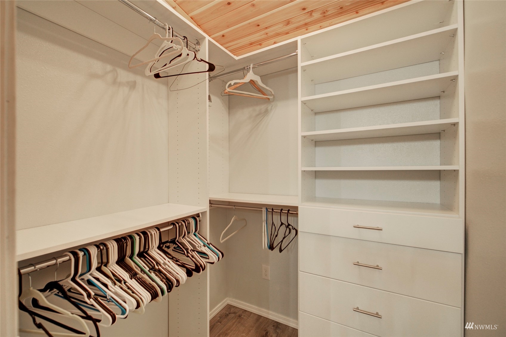 3612 Northeast 9th Street Renton, WA 98056 - Photo 17 of 23 a view of a room with racks on the wall