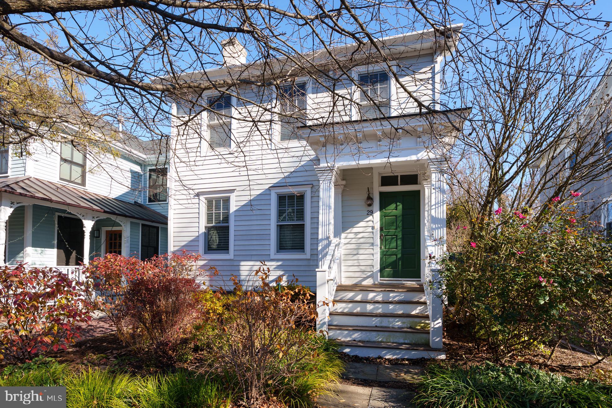 29 Chestnut Street Princeton, NJ 08542 - Photo 24 of 26 front view of a house with a garden