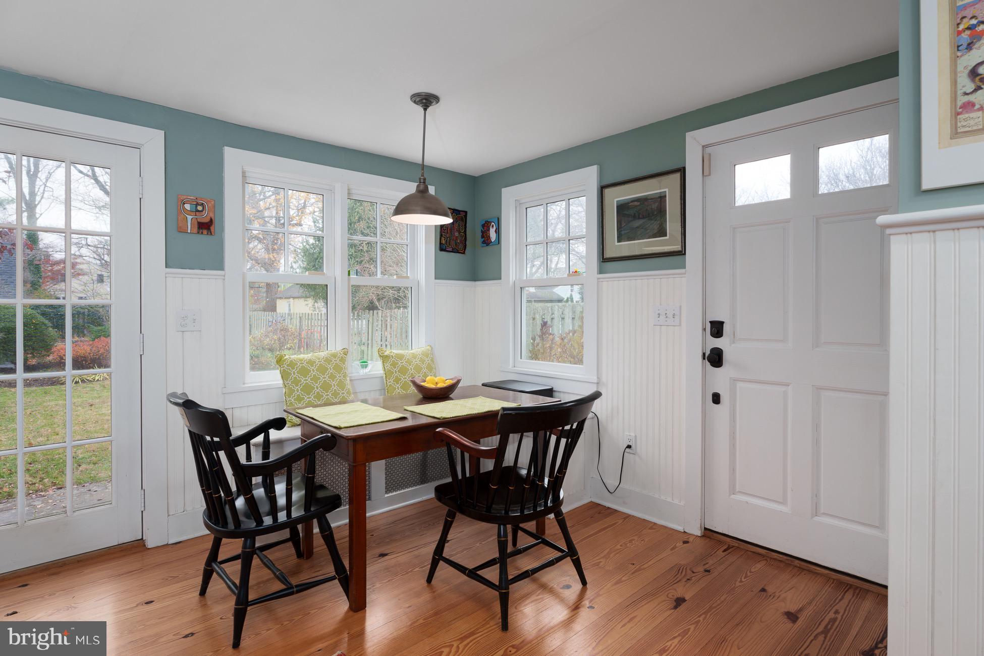 29 Chestnut Street Princeton, NJ 08542 - Photo 9 of 26 a view of a dining room with furniture window and wooden floor