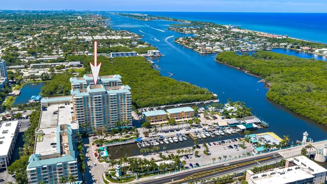 a view of city with tall buildings