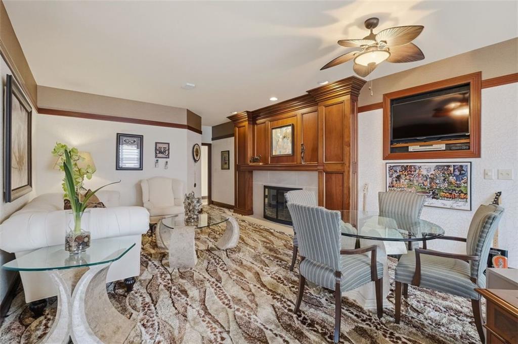514 Justabout Road Venetia, PA 15367 - Photo 27 of 50 a living room with fireplace furniture and a flat screen tv