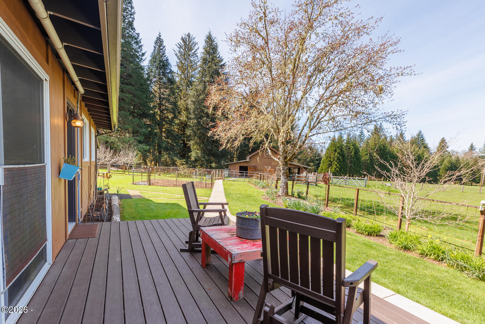 871 Old River Road Northeast Siletz, OR 97380 - Photo 25 of 86 Trex Deck off Family room