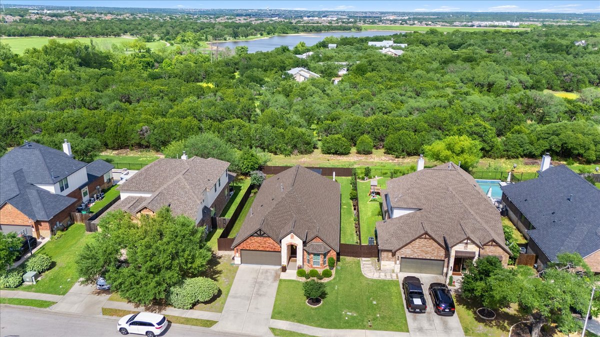 3000 Rio Verde Drive Leander, TX 78641 - Photo 21 of 23 an aerial view of a house with outdoor space and street view