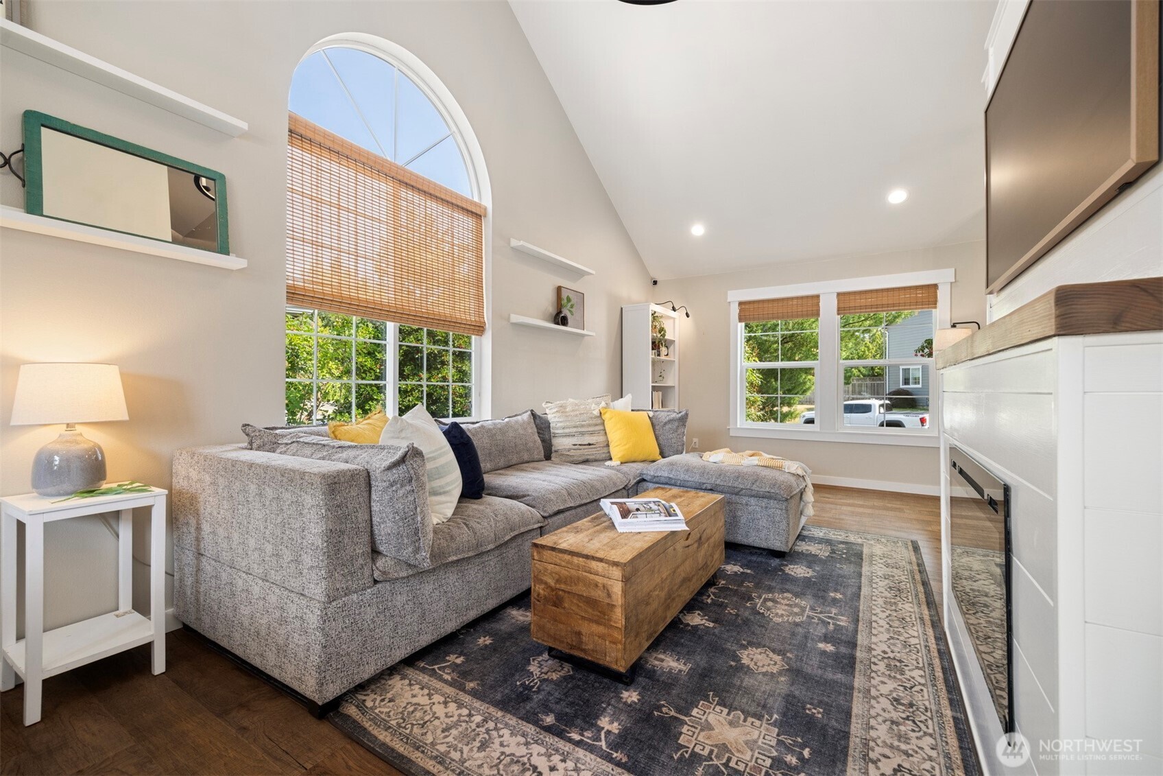 3941 Lakemont Road Bellingham, WA 98226 - Photo 16 of 40 a living room with furniture and a large window