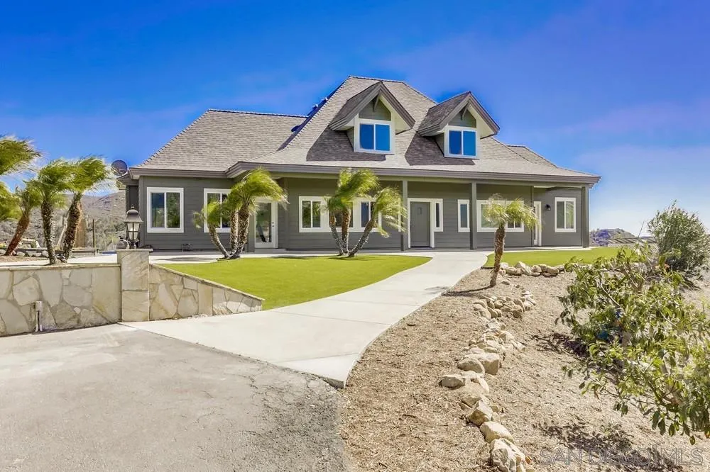 39431 American Road Fallbrook, CA 92028 - Photo 2 of 62 a view of a house with a swimming pool