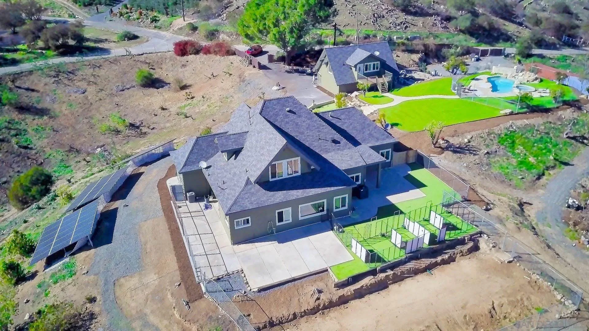 39431 American Road Fallbrook, CA 92028 - Photo 62 of 62 an aerial view of a house