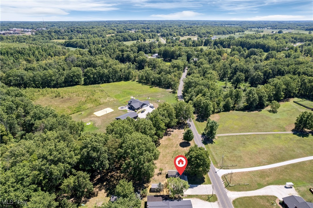 4320 Rootstown Road Rootstown, OH 44272 - Photo 28 of 32 Drone / aerial view of a heavily wooded area