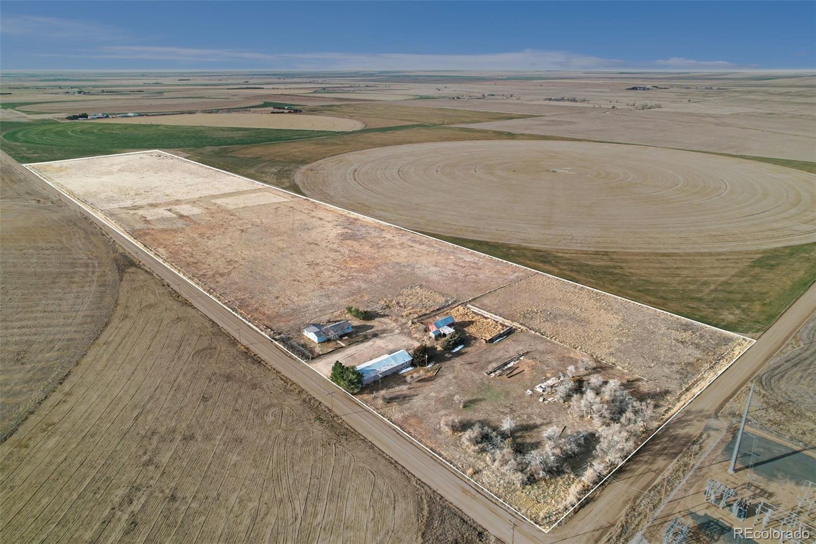 901 County Road 3 Wiggins, CO 80654 - Photo 22 of 28 a view of a terrace view