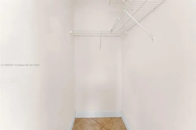 a view of walk in closet