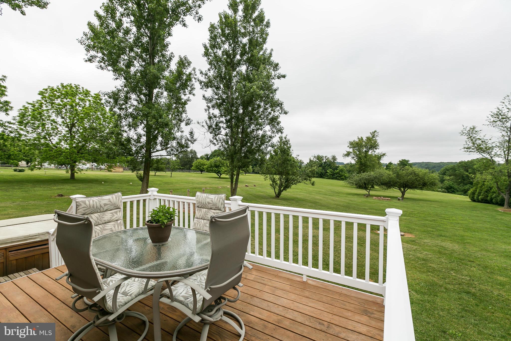 21217 Ridge Road Freeland, MD 21053 - Photo 19 of 29 a view of balcony with patio and yard