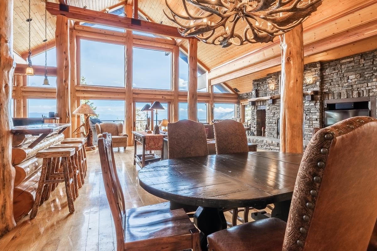 629 John Muir Road Mammoth Lakes, CA 93546 - Photo 3 of 49 a view of a balcony dining area with furniture