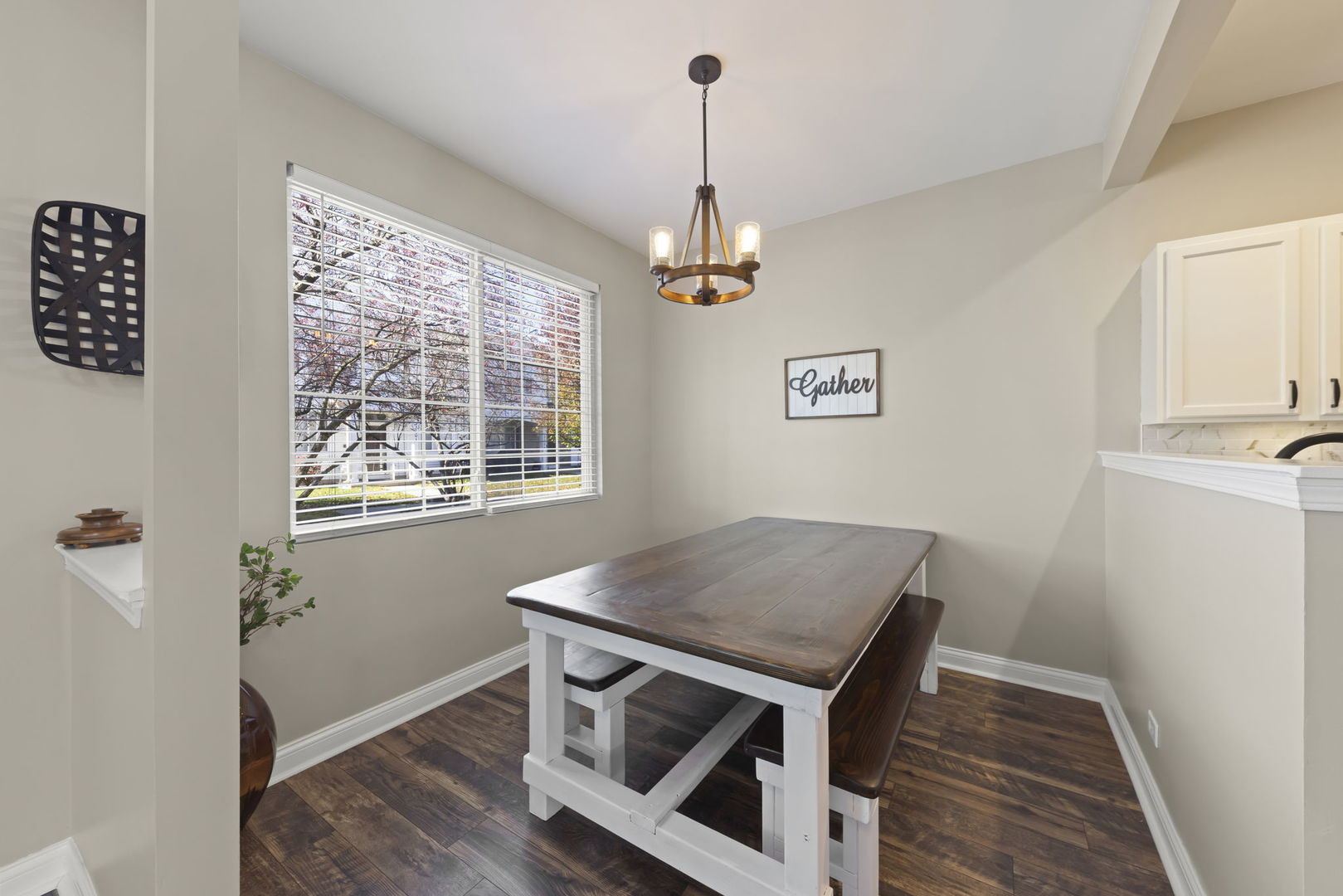 2263 Reflections Drive Aurora, IL 60502 - Photo 12 of 31 a view of a workspace with furniture and a window
