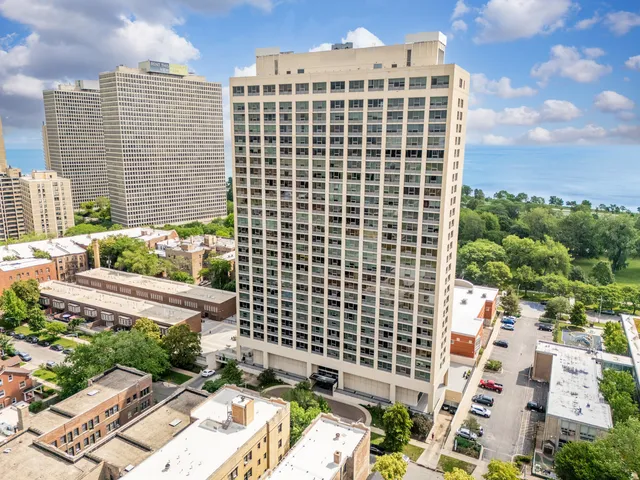 a front view of a building