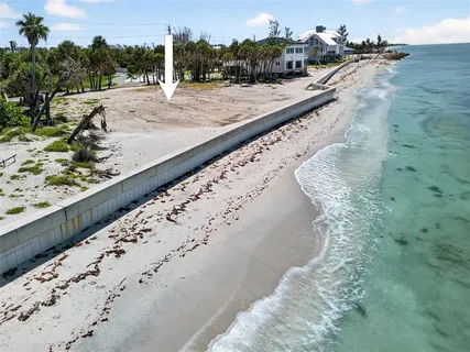 a view of beach and ocean