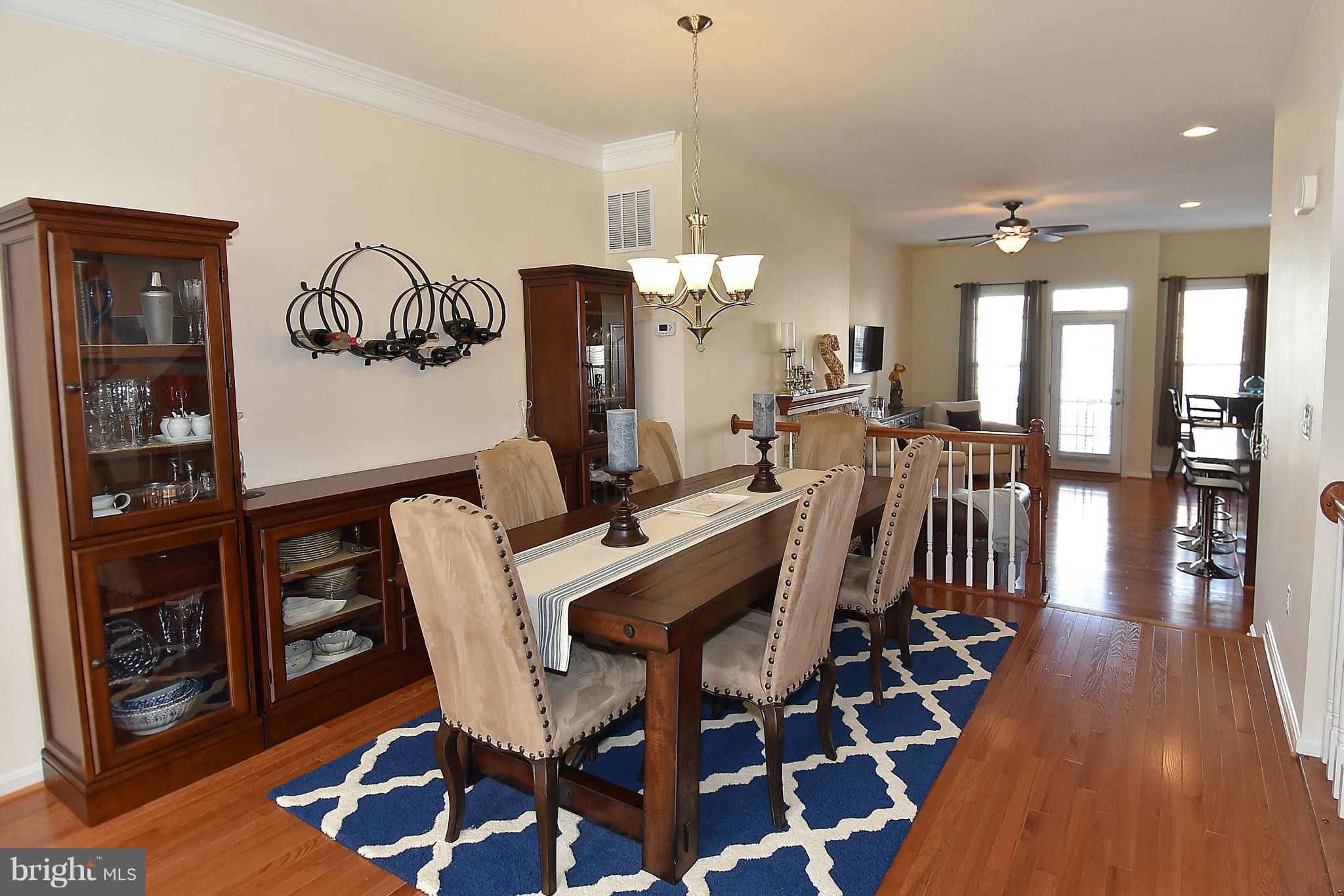 22641 Twitter Square Ashburn, VA 20148 - Photo 5 of 30 Dining Rm opens into Kitchen