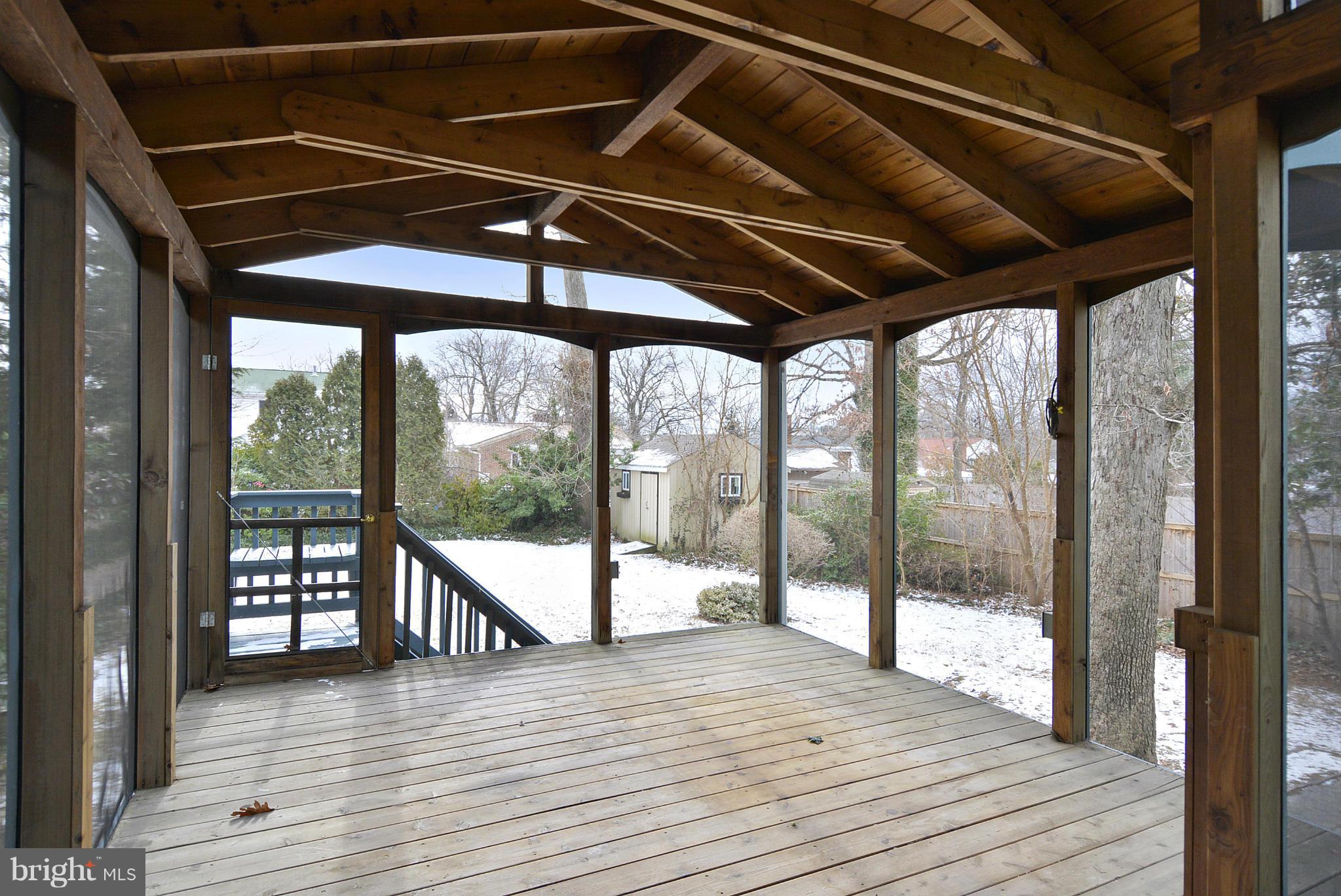 2706 Harmon Road Silver Spring, MD 20902 - Photo 11 of 30 Huge screened in porch