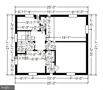 2706 Harmon Road Silver Spring, MD 20902 - Photo 27 of 30 Dimensions for upper level