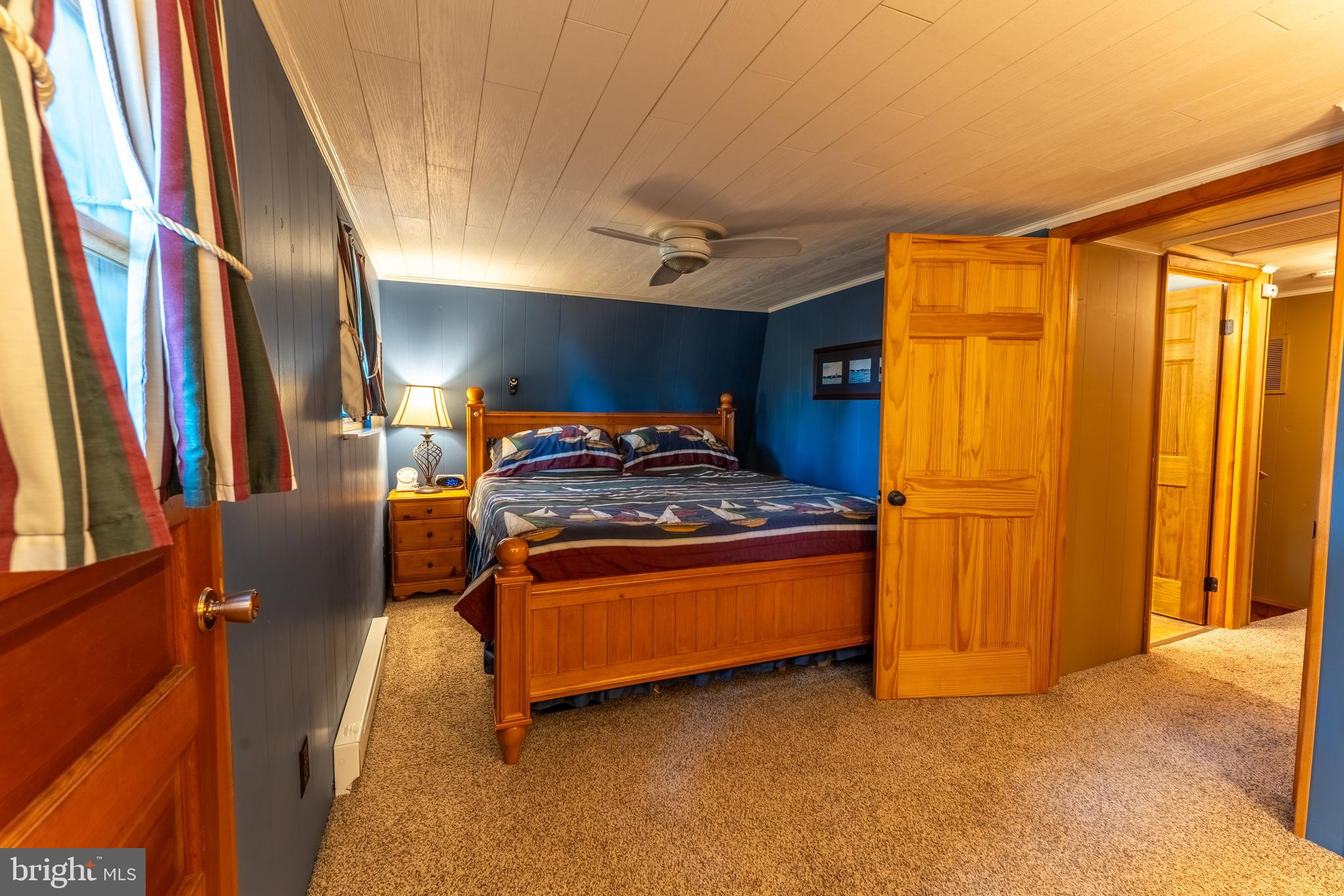 106 Oak Way Road Swanton, MD 21561 - Photo 16 of 47 Primary bedroom, all doors are solid hardwood