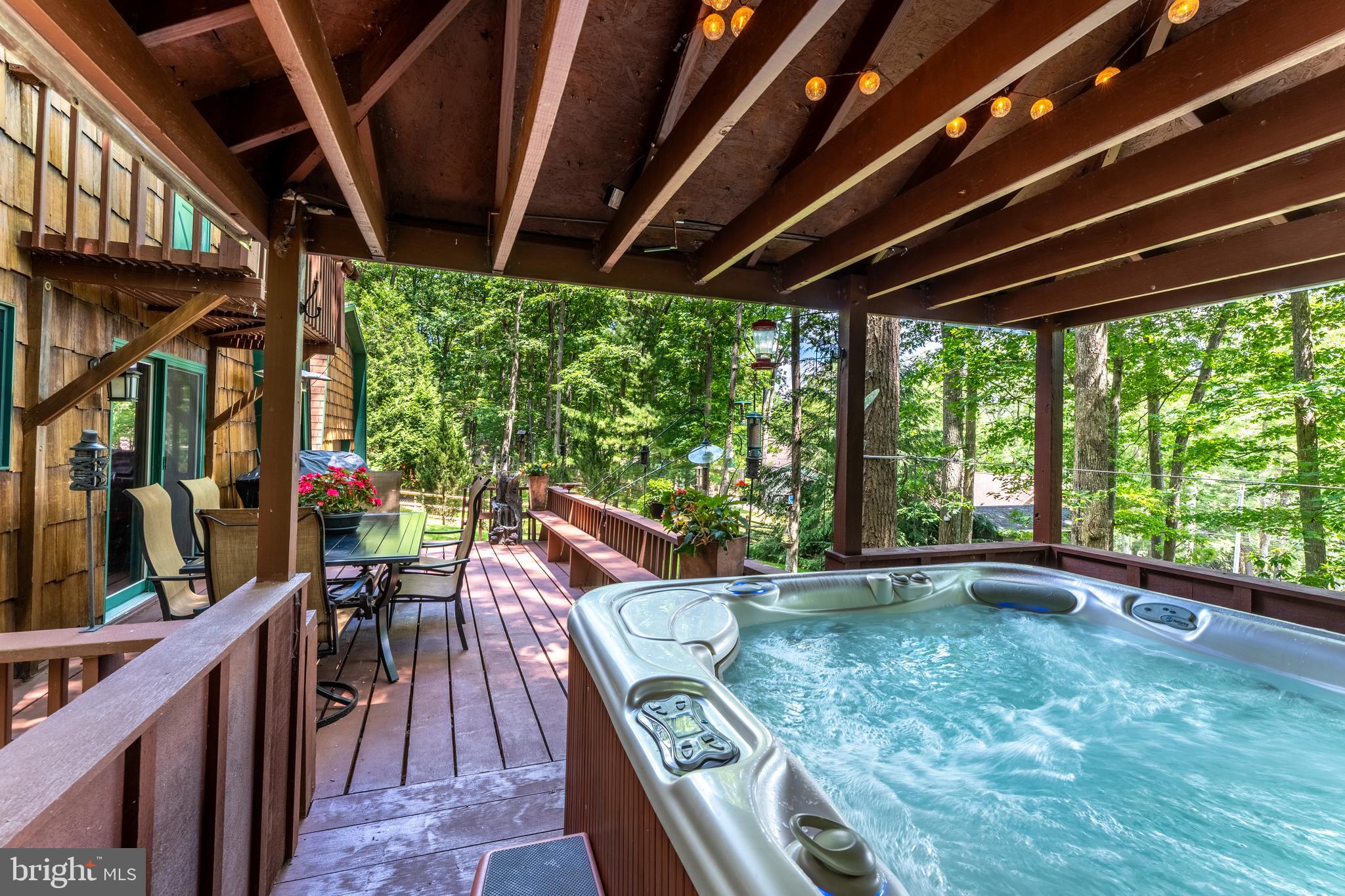 106 Oak Way Road Swanton, MD 21561 - Photo 27 of 47 Convenient hot tub