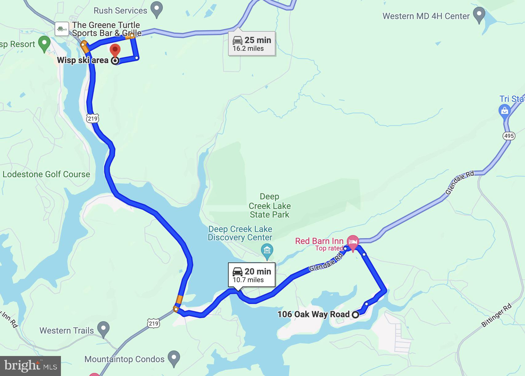106 Oak Way Road Swanton, MD 21561 - Photo 45 of 47 Wisp Ski Area, 20 min