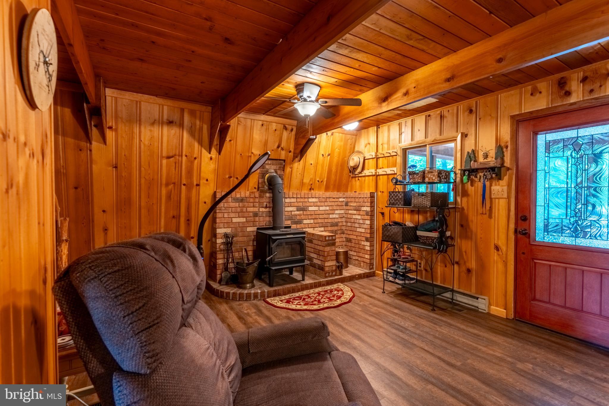 106 Oak Way Road Swanton, MD 21561 - Photo 6 of 47 Wood stove for back up or full time heat