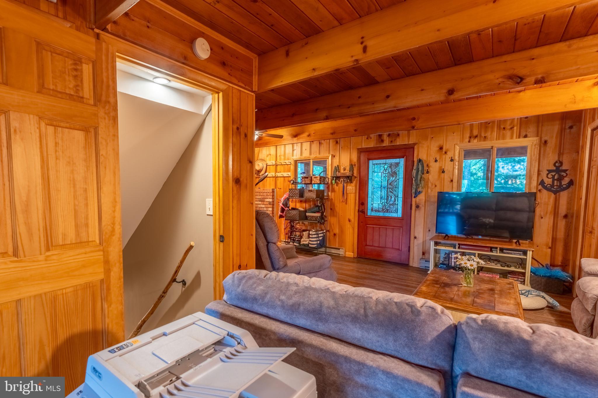 106 Oak Way Road Swanton, MD 21561 - Photo 7 of 47 Natural wood on main level, easy to maintain floor