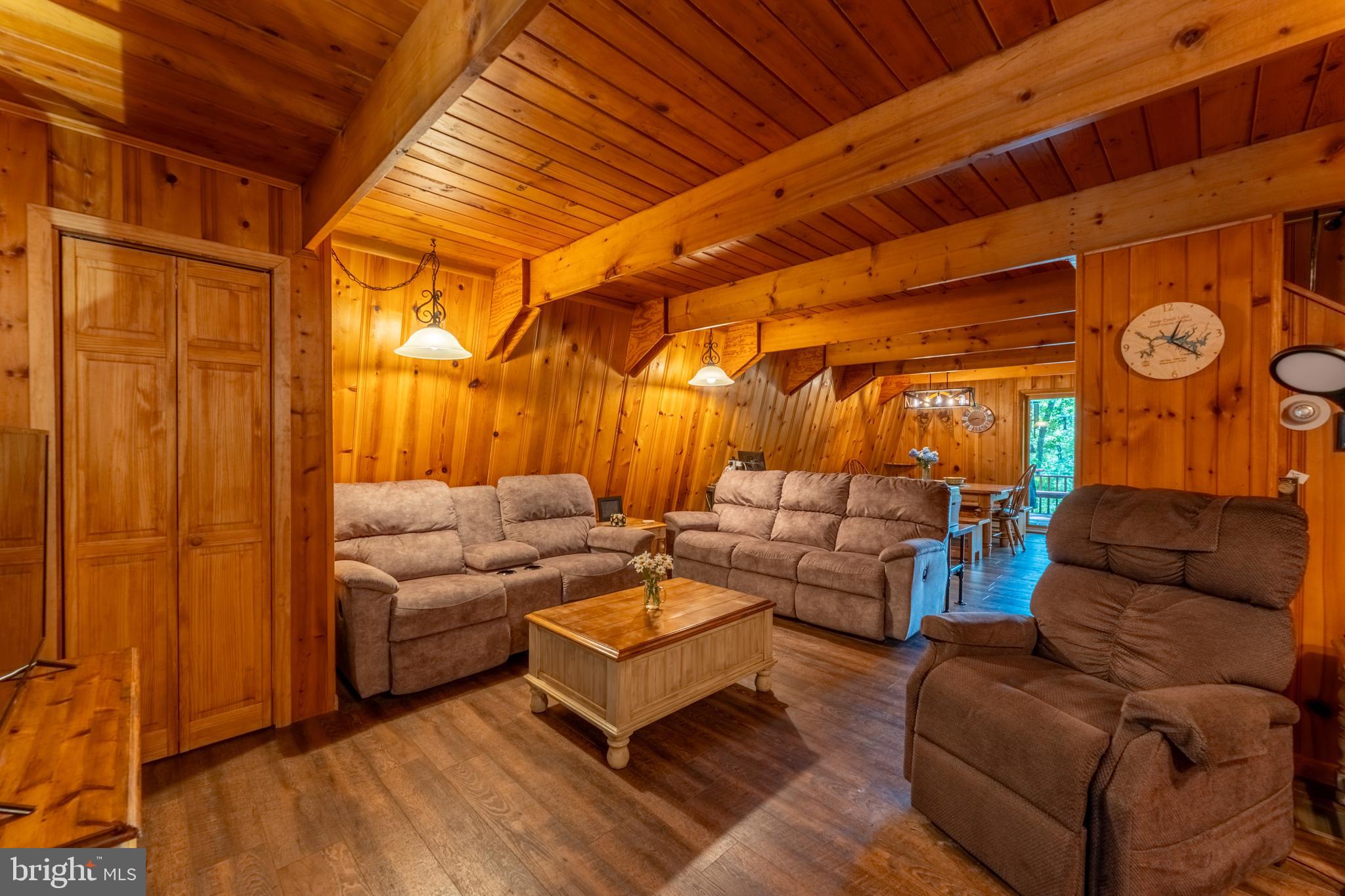 106 Oak Way Road Swanton, MD 21561 - Photo 8 of 47 Living room/dining combo