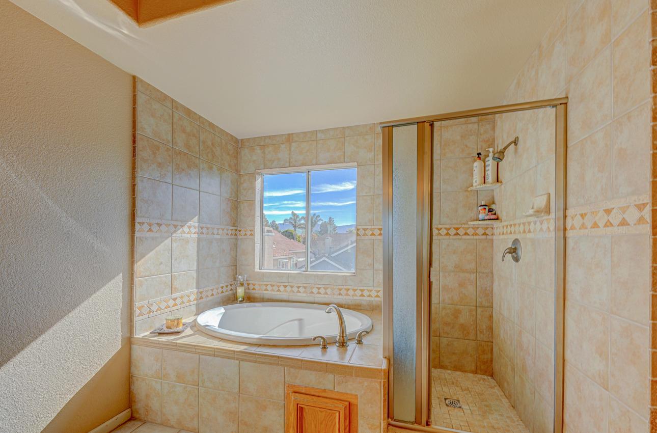2 Whitman Circle Salinas, CA 93906 - Photo 32 of 41 a bathroom with a sink a toilet and shower