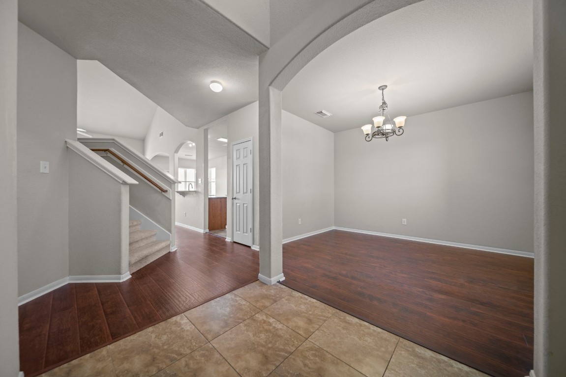 6047 Northcrest Village Way Spring, TX 77388 - Photo 5 of 30 a view of entryway and hall with wooden floor