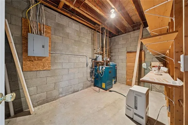 a bathroom with a sink and a shower