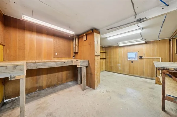 a view of a kitchen with a sink