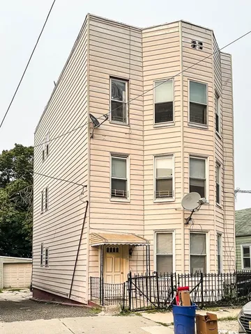a car parked on the side of a street