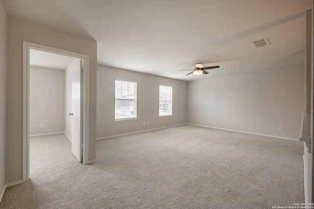 a view of empty room