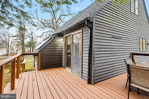 a view of outdoor space and deck