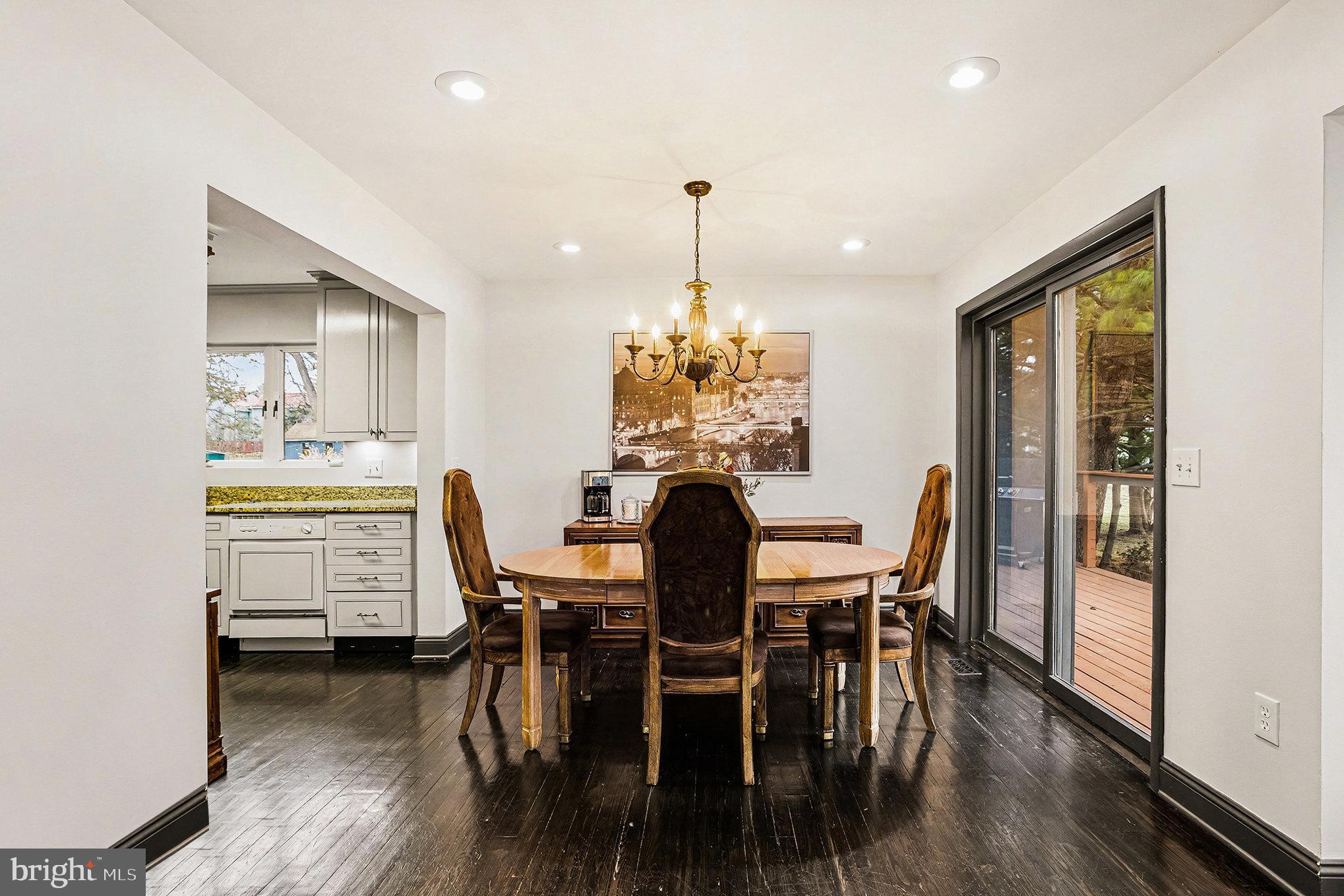 85 Railroad Avenue Glyndon, MD 21071 - Photo 8 of 28 a dining room with furniture and wooden floor