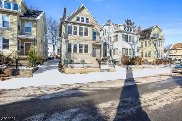 a view of a building with street view