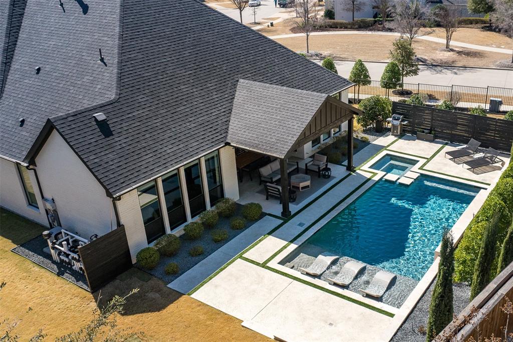 15308 Sassafras Road Frisco, TX 75035 - Photo 26 of 32 Privacy screen to cover pool equipment