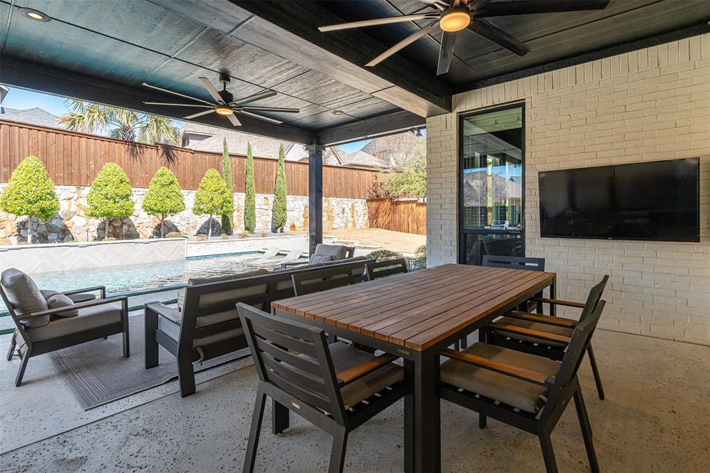 15308 Sassafras Road Frisco, TX 75035 - Photo 28 of 32 Oversized Covered patio for dining and relaxing
