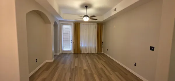 a view of a small space