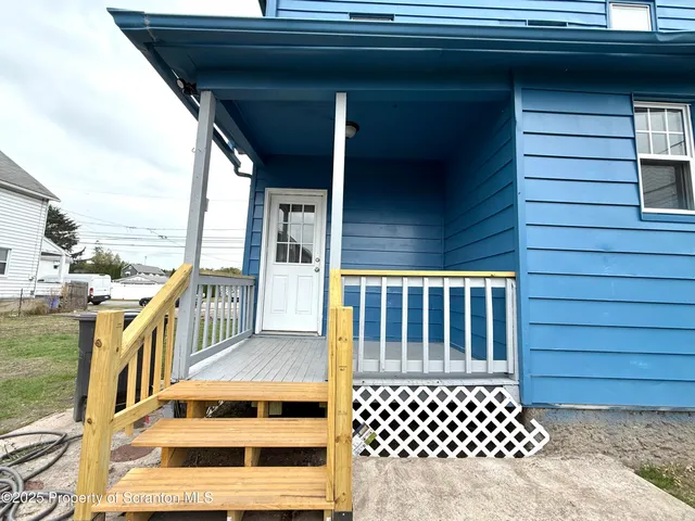 a view of city from balcony
