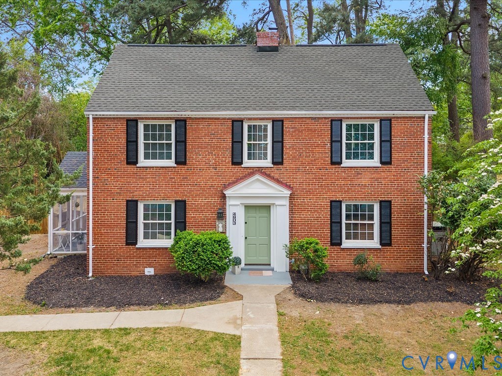 4803 Morrison Road Richmond, VA 23230 - Photo 42 of 45 a front view of a house with garden