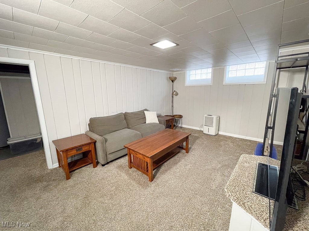 2707 Hearthstone Road Cleveland, OH 44134 - Photo 41 of 49 Living room with baseboards and carpet floors