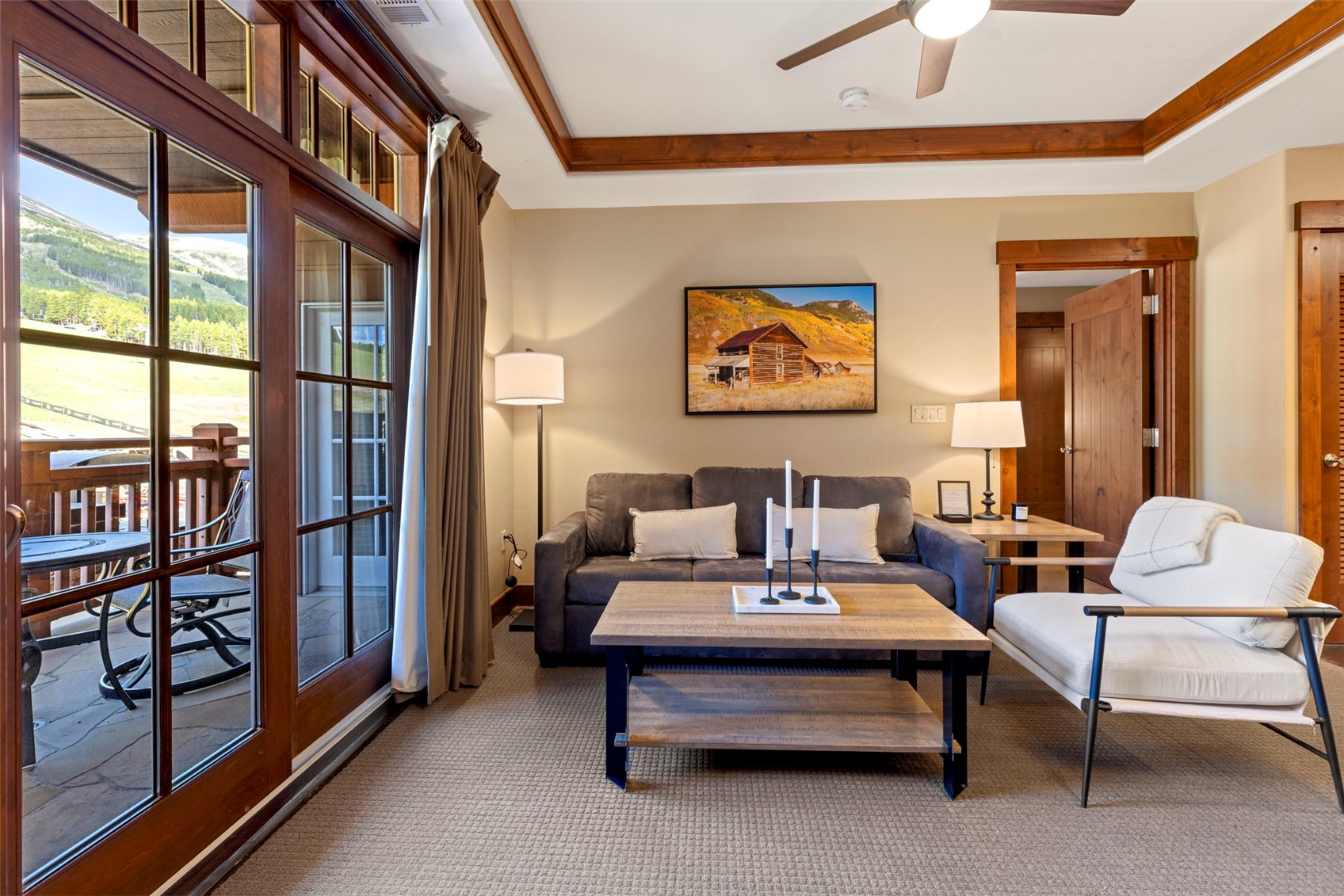 1521 Ski Hill Road, Unit 8313 Breckenridge, CO 80424 - Photo 14 of 45 a reading room with furniture and a window