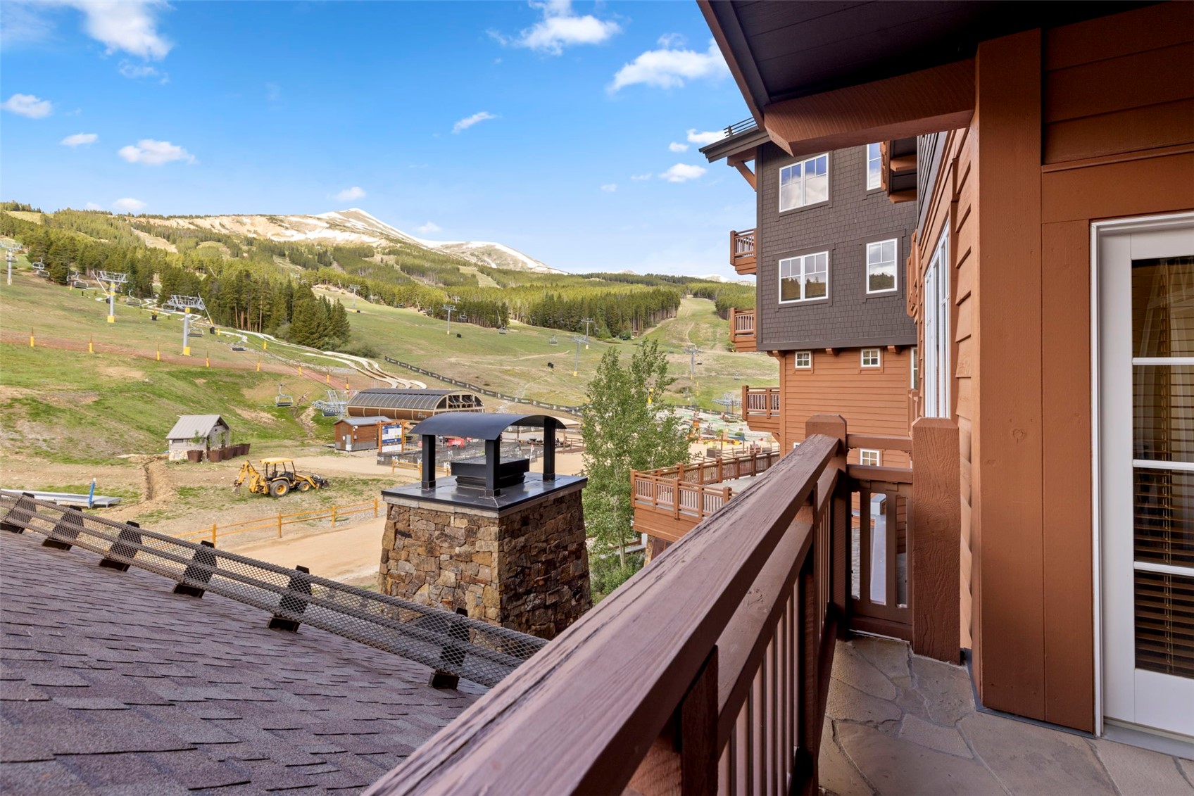 1521 Ski Hill Road, Unit 8313 Breckenridge, CO 80424 - Photo 16 of 45 a view of balcony with furniture