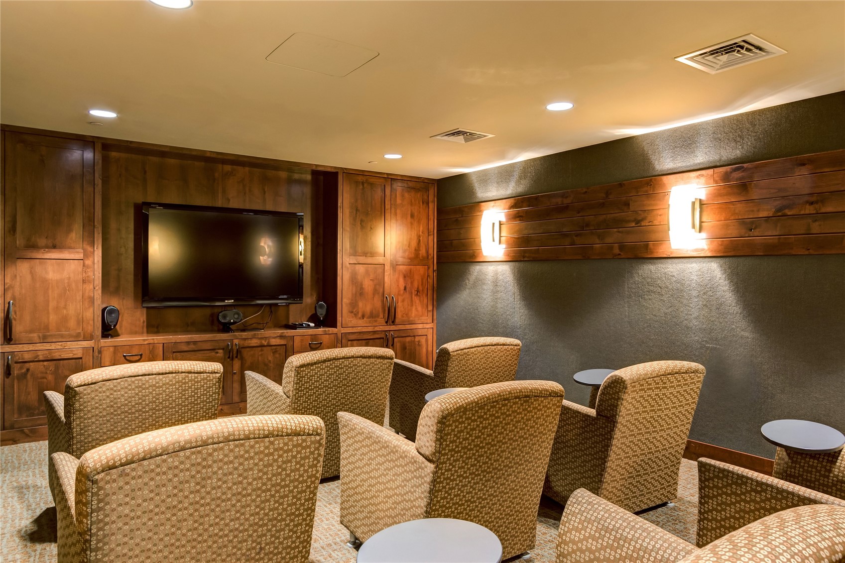 1521 Ski Hill Road, Unit 8313 Breckenridge, CO 80424 - Photo 40 of 45 a living room with furniture and a flat screen tv