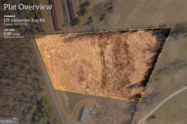 $73,500 | 159 Alexander Ray Road, Canon, GA 30520